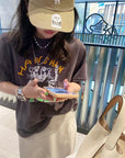 Korean Streetwear Brand IUNN IUNN Cotton Casual Tee
