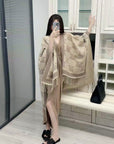 100% Pure Cashmere Oversized Fringe Shawl/Scarf
