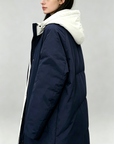TB 90% White Duck Down Long Puffer Coat