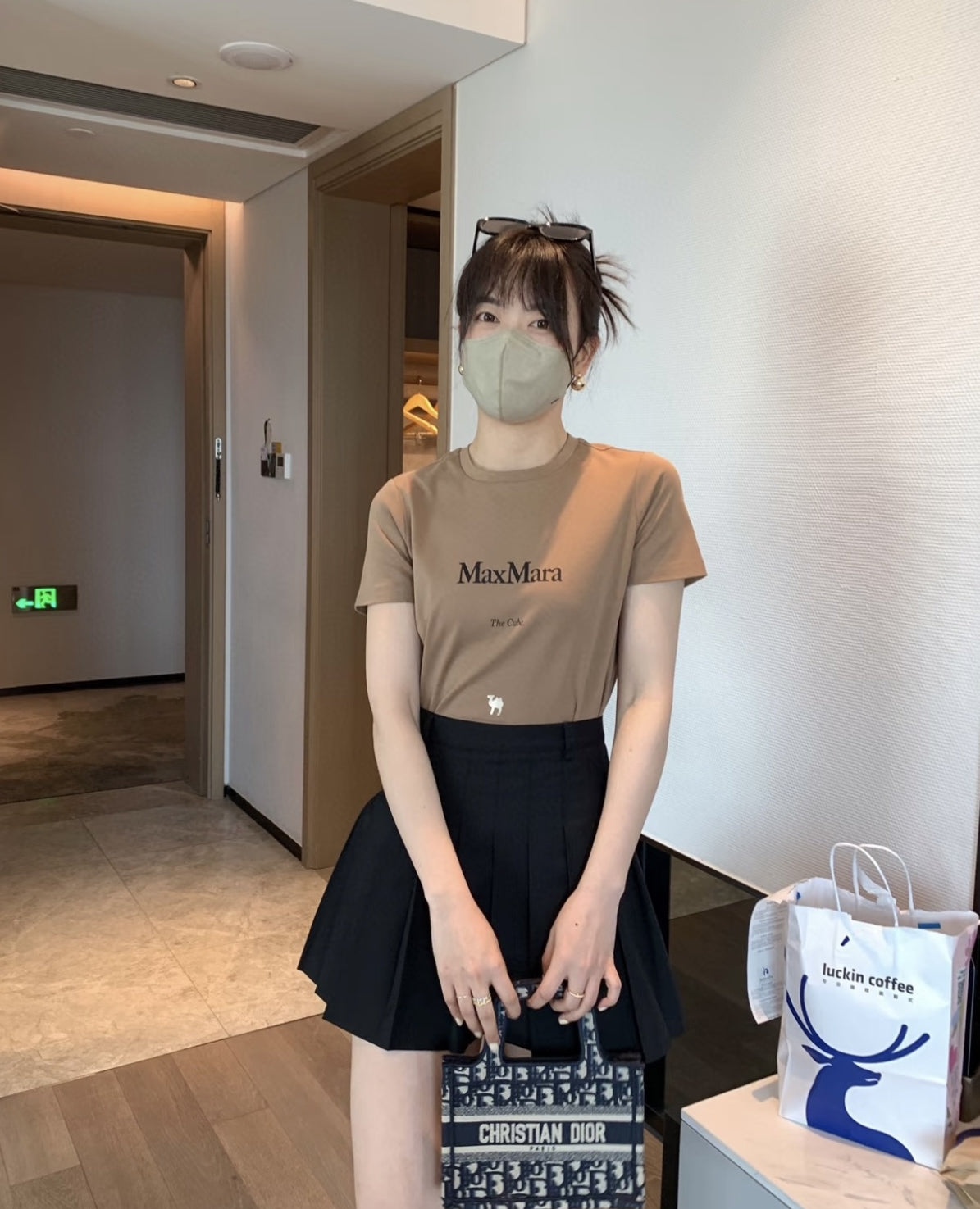 MAX MAR* 25SS Pure Cotton T-Shirt
