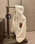 Fleece-Lined Thickened Hoodie