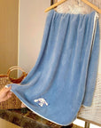 Coral Velvet Bath Towel