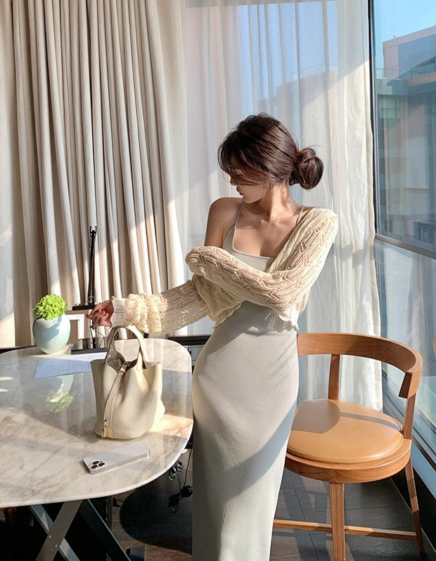 Minimalist A-Line Dress with Smooth Flow