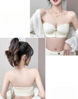 New Front-Clasp Strapless Double-Lock Bra(No Panties Included)