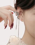 Butterfly Fringe Ear Cuff