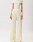 Waffle Knit ALO Wide-Leg Pants