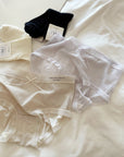Ice Silk Sexy Lace Pure Desire Mesh Heart Panties (BEIGE)