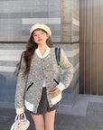 Inspired Quilted Baseball Jacket