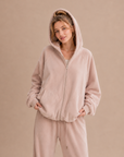 Korean-Style Double-Sided Fleece Lounge Set