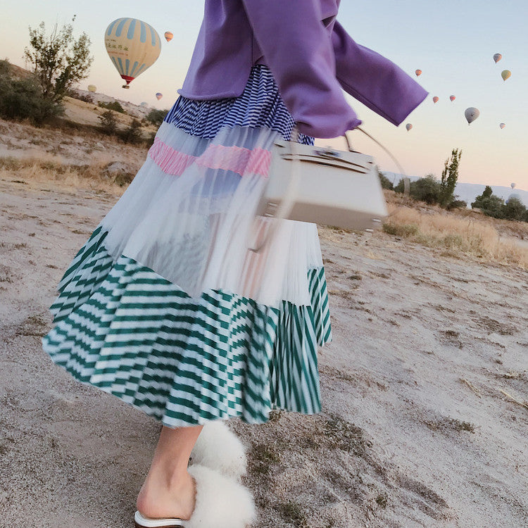 Pleated Translucent Fairy Skirt