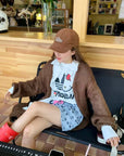 Korean Streetwear Brand IUNN IUNN Cotton Casual Tee