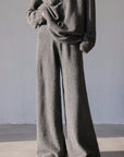 Relaxed Wool Set in Premium Grey
