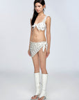 Fresh Floral French Cottage Style Bikini Set – 4 Pieces