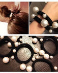 Korean Pearl Hair Tie