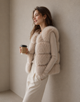 Premium Faux Fox Fur Eco Vest