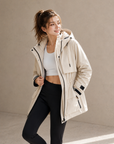Winter White Duck Down Parka