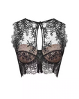 Thai Semi-Luxury Hollow-Out 2-Piece Dress Set