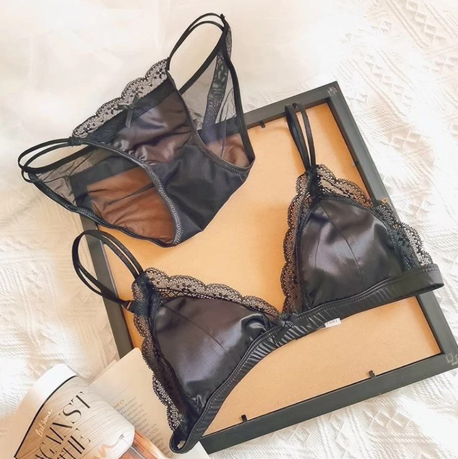 French Romantic Triangle Cup Bra