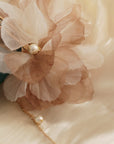 New Chinese Style Pearl Tassel Fabric Sweet Hairpin
