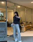 Ultra-Warm Thickened Wide-Leg Pants