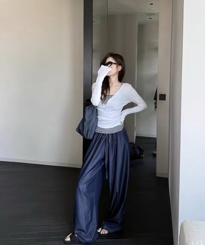 Summer Tencel Vintage Soft Denim Jeans