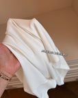 300g Heavyweight Relaxed Drape V-Neck Tee