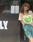 Korean Streetwear Brand IUNN IUNN Cotton Casual Tee