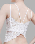 Swallowtail Butterfly Lace Backless Bra