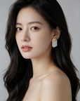 Korean tassel earrings