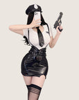 Bodycon Suspender Police-Inspired Costume