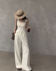 French-Style Slim-Fit Vest Top