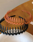 Wavy Candy Color Non-slip Tooth Headband