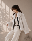 Luxury Faux Fox Fur Jacket