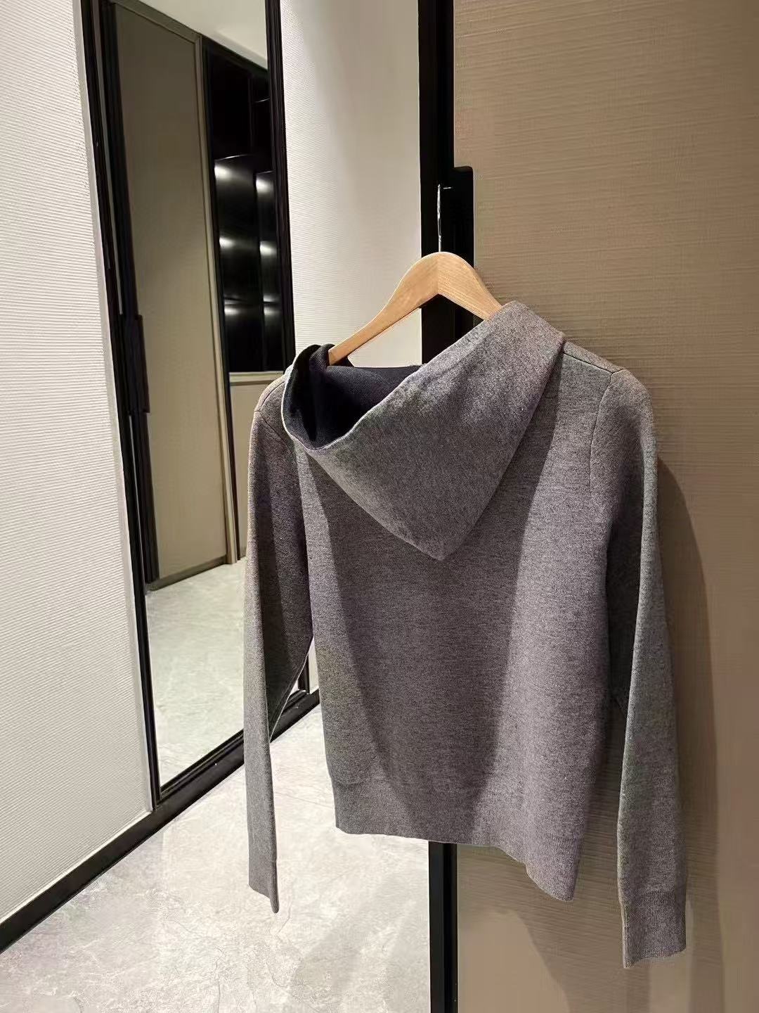 Thick Knit Hooded Set