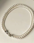 Swarovski Double-Layer Pearl Necklace