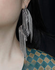 Glittering Ear Ornaments
