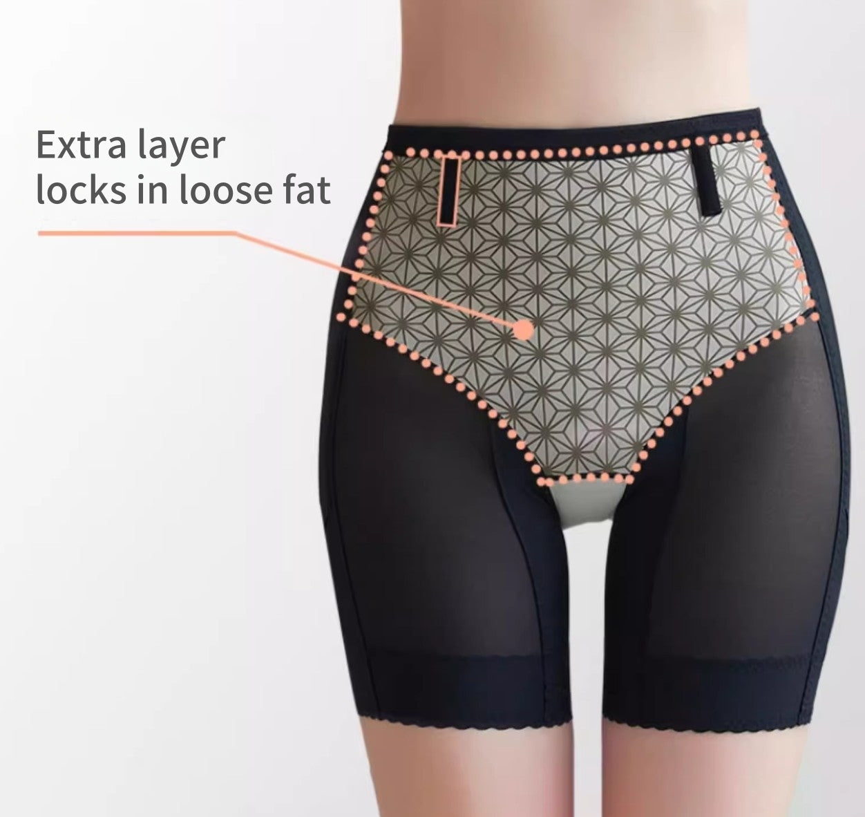 Ultra-Thin High-Compression Tummy Control & Butt-Lifting Shapewear Shorts