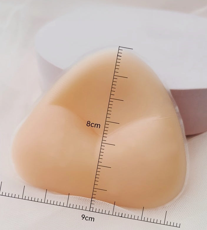 Thin on Top Thick on Bottom Silicone Push-Up Inserts