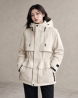 Winter White Duck Down Parka