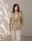 380G Double-Sided Air Layer Oversized Jacket