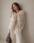 Premium Faux Fox Fur Eco Vest