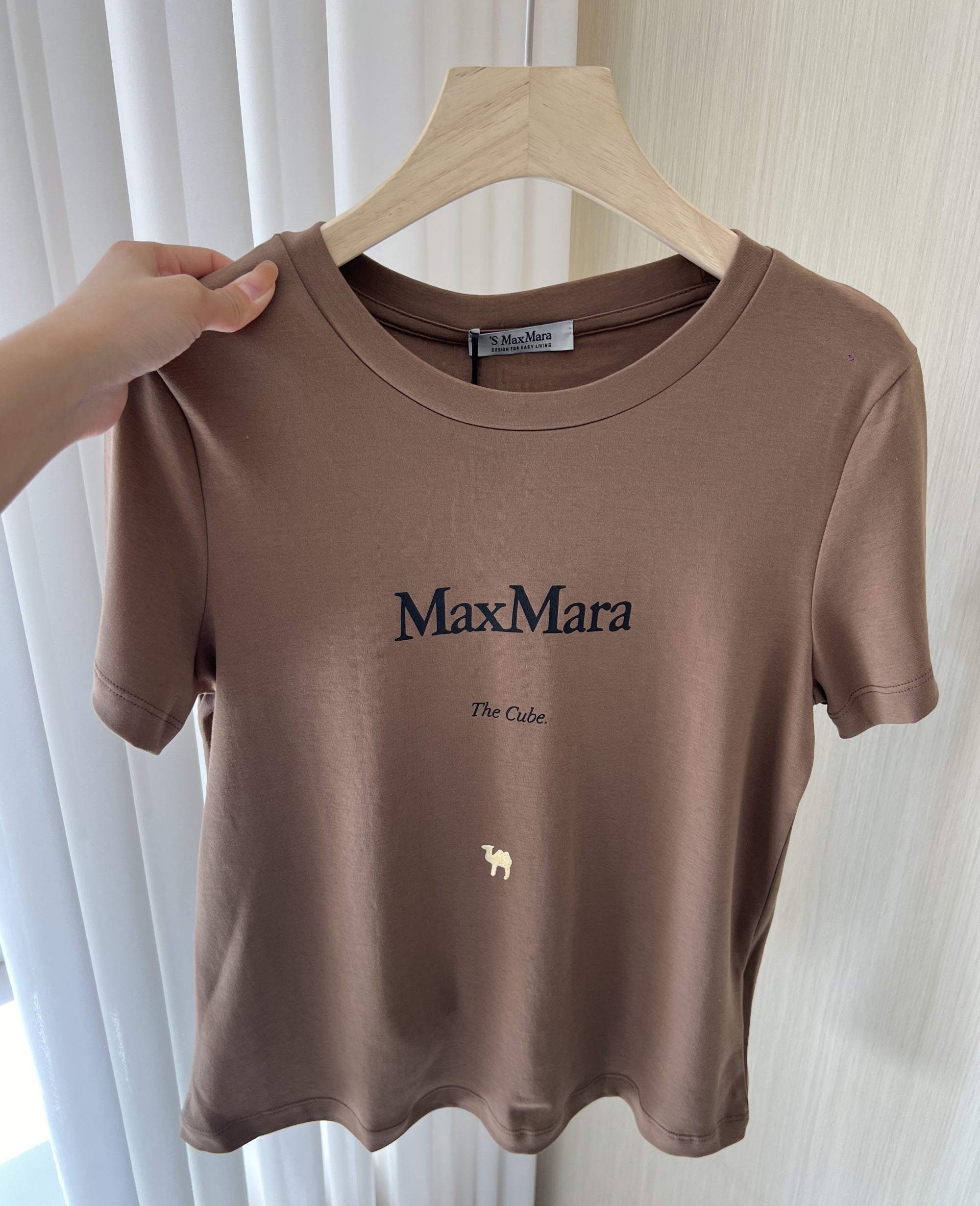 MAX MAR* 25SS Pure Cotton T-Shirt