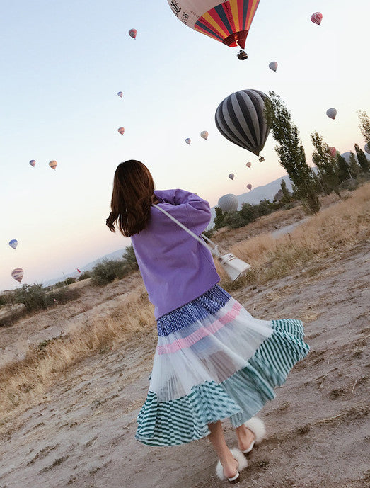 Pleated Translucent Fairy Skirt