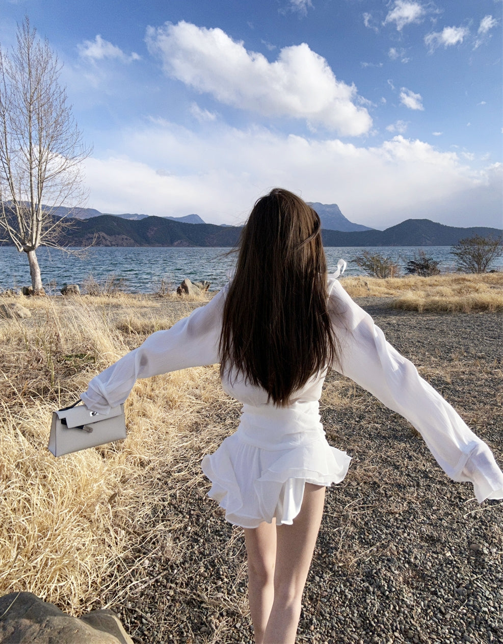 Ethereal Shirt Dress