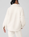 Sherpa Collar Mid-Length Coat