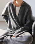 Relaxed Wool Set in Premium Grey
