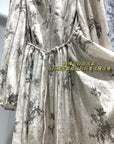 French Jacquard Dress Set with Slip Lining (2-Piece)