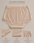 French Luxe Satin Silk Mid-Waist Briefs (3-Pack)
