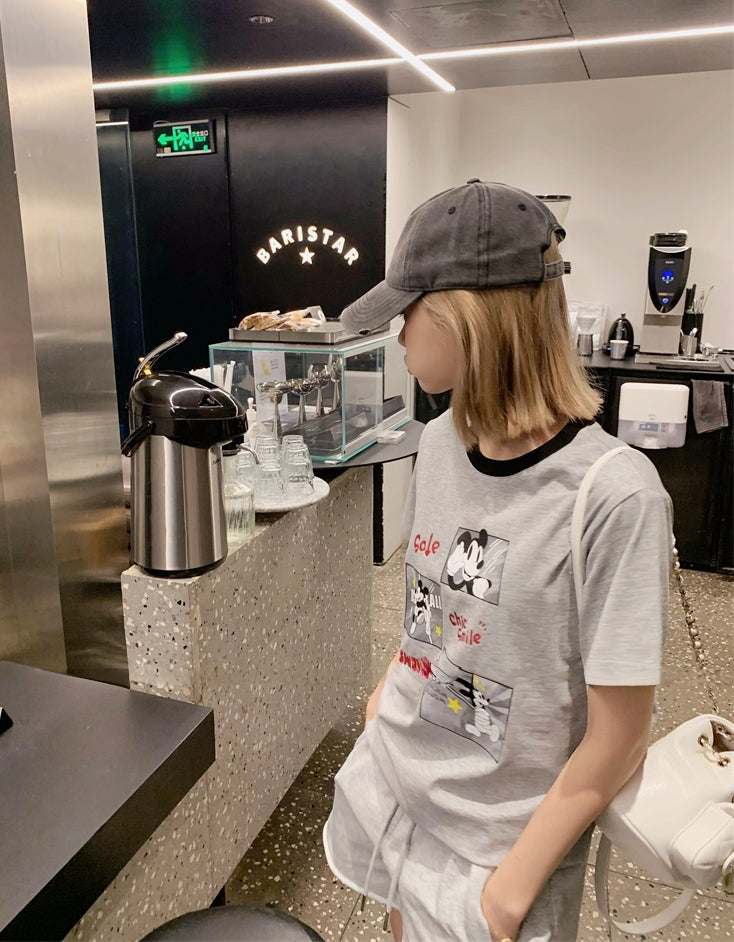 Mickey Collaboration Pure Cotton TEE