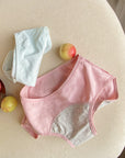 Side-Leakage Safety Period Pants (Pink+Light Green)